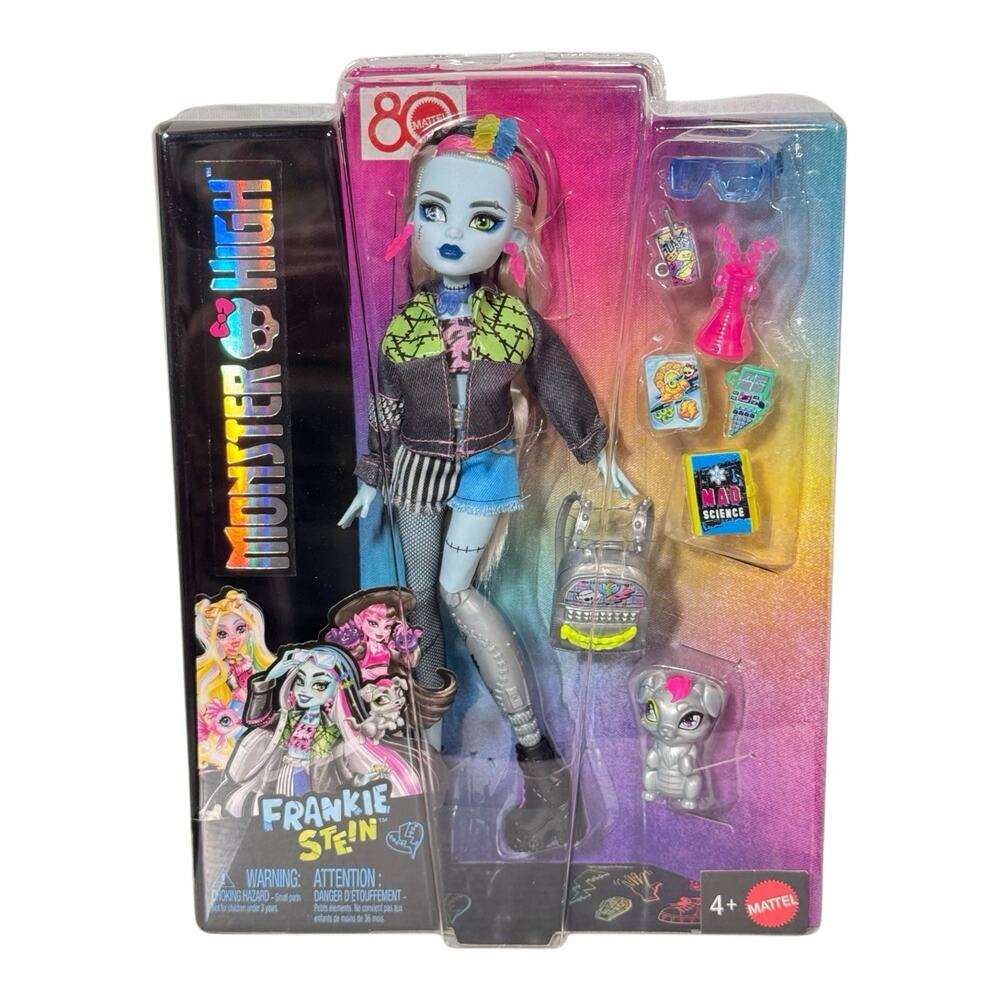 Monster High Frankie Stein Doll New in Box Mattel Collector Display Ready 2024